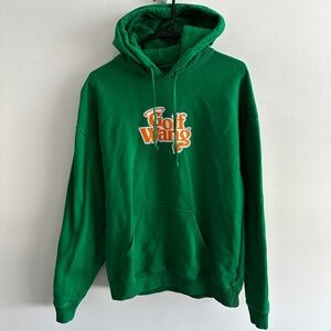 Golf Wang Green Pullover Hoodie Tyler The Creator 100% Cotton - Large